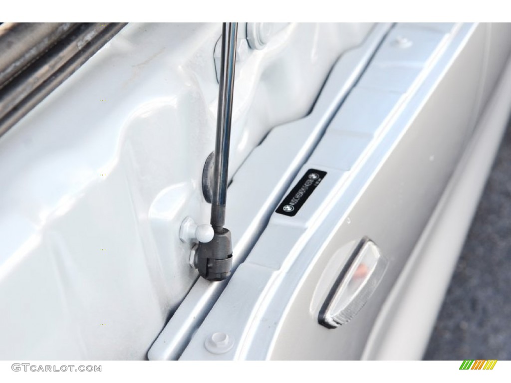 2000 Z3 2.8 Roadster - Titanium Silver Metallic / Black photo #42