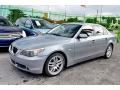 2005 Silver Grey Metallic BMW 5 Series 530i Sedan  photo #4
