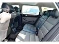 2004 Audi Allroad Platinum/Saber Black Interior Rear Seat Photo