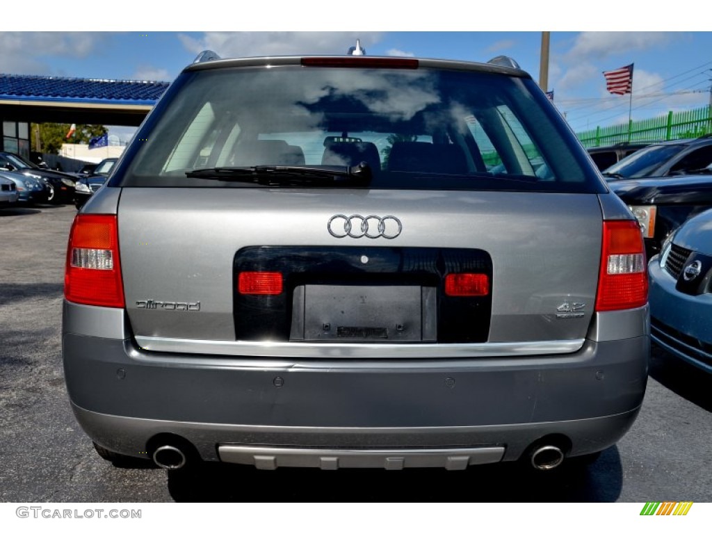 Atlas Grey Metallic 2004 Audi Allroad 4.2 quattro Avant Exterior Photo #100374295