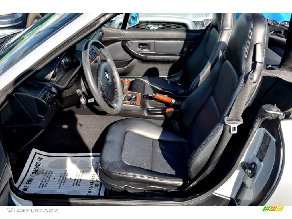 2000 Z3 2.8 Roadster - Titanium Silver Metallic / Black photo #67
