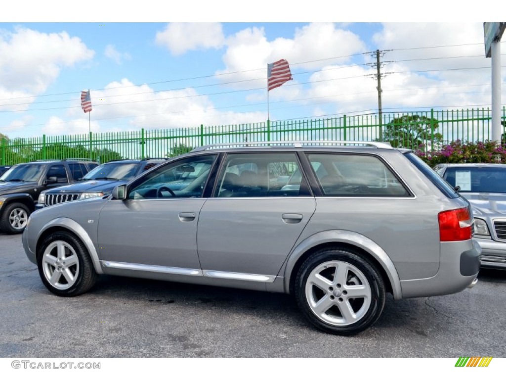 Atlas Grey Metallic 2004 Audi Allroad 4.2 quattro Avant Exterior Photo #100374393