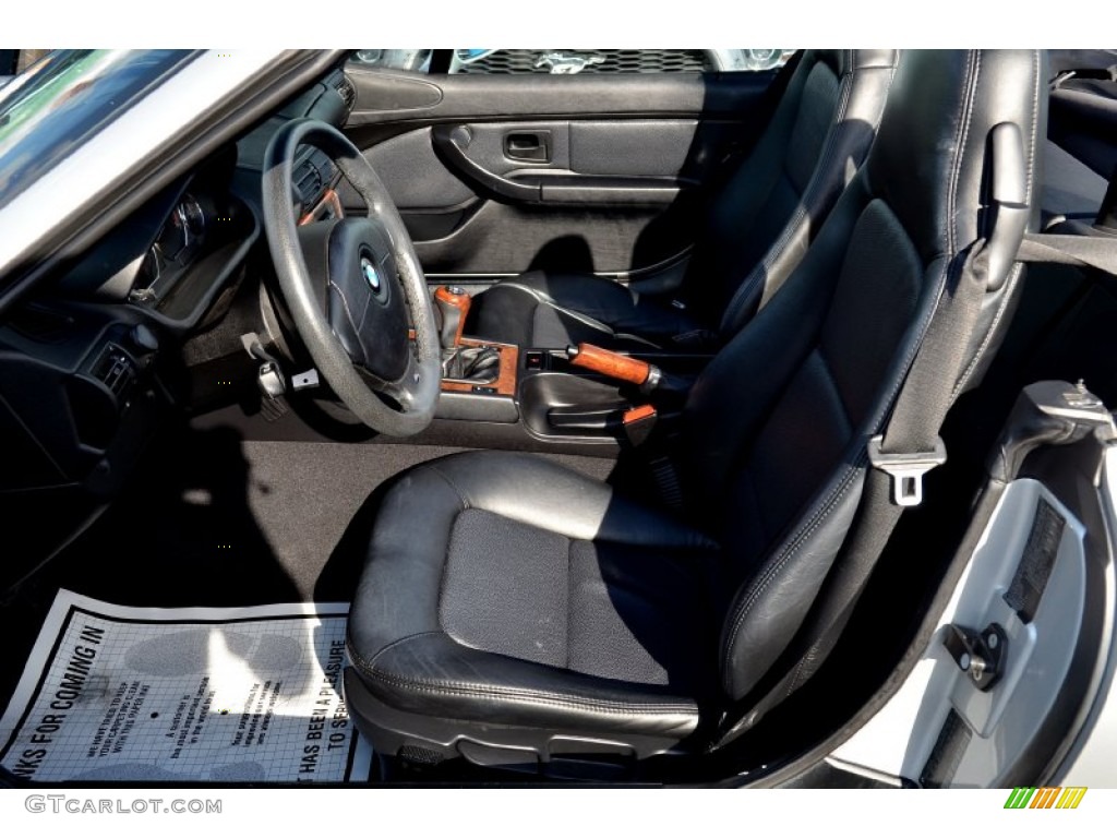 2000 Z3 2.8 Roadster - Titanium Silver Metallic / Black photo #68