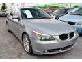 2005 Silver Grey Metallic BMW 5 Series 530i Sedan  photo #27