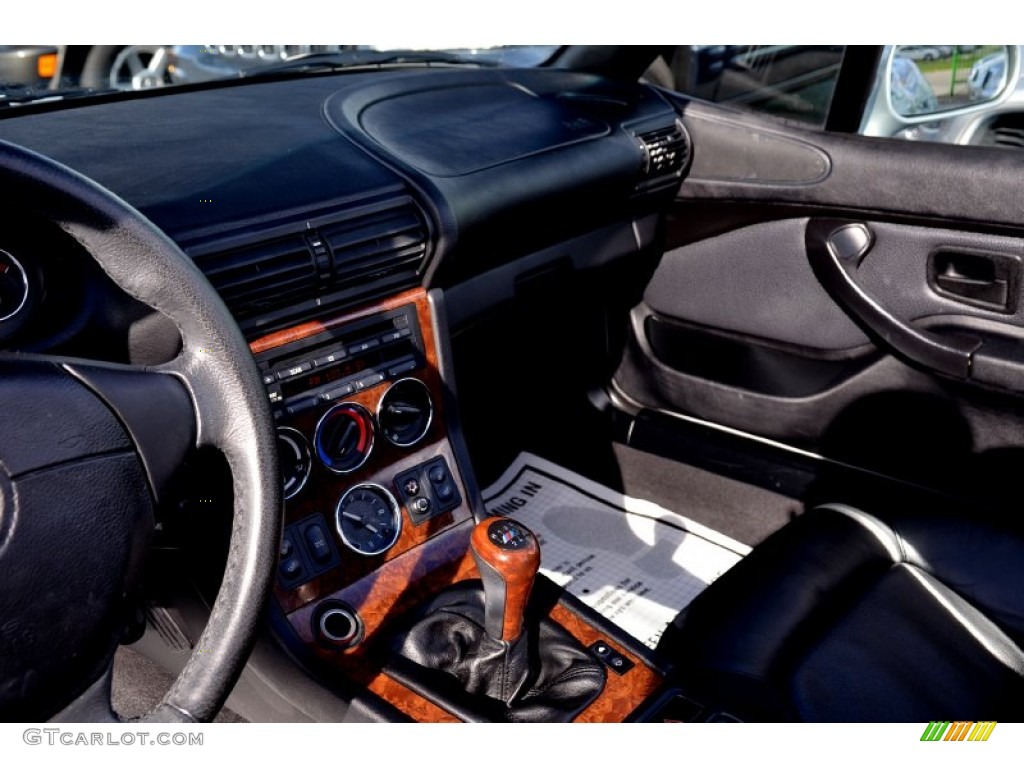 2000 Z3 2.8 Roadster - Titanium Silver Metallic / Black photo #75