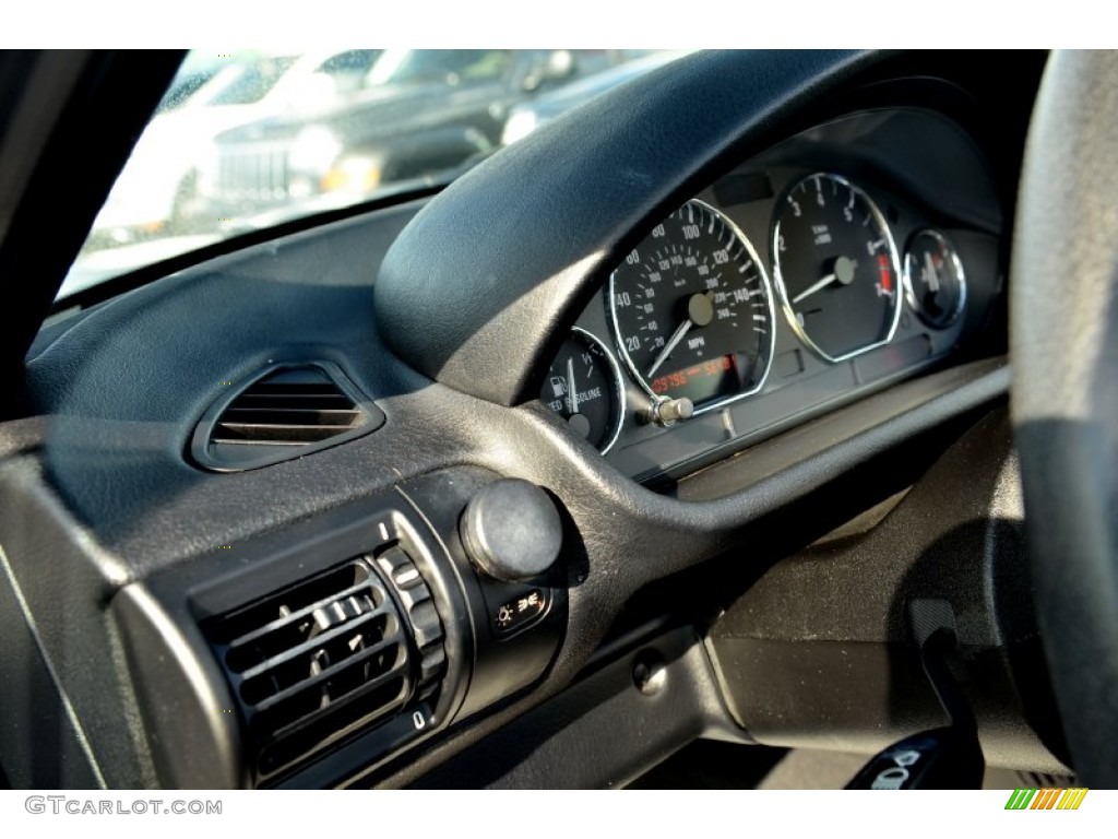 2000 Z3 2.8 Roadster - Titanium Silver Metallic / Black photo #81
