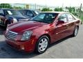 2003 Garnet Red Cadillac CTS Sedan  photo #12