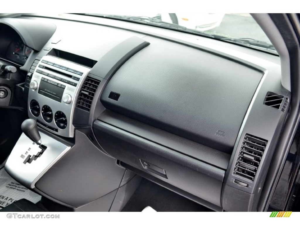 2007 MAZDA5 Touring - Brilliant Black / Black photo #14
