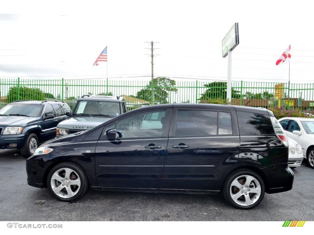 2007 MAZDA5 Touring - Brilliant Black / Black photo #40