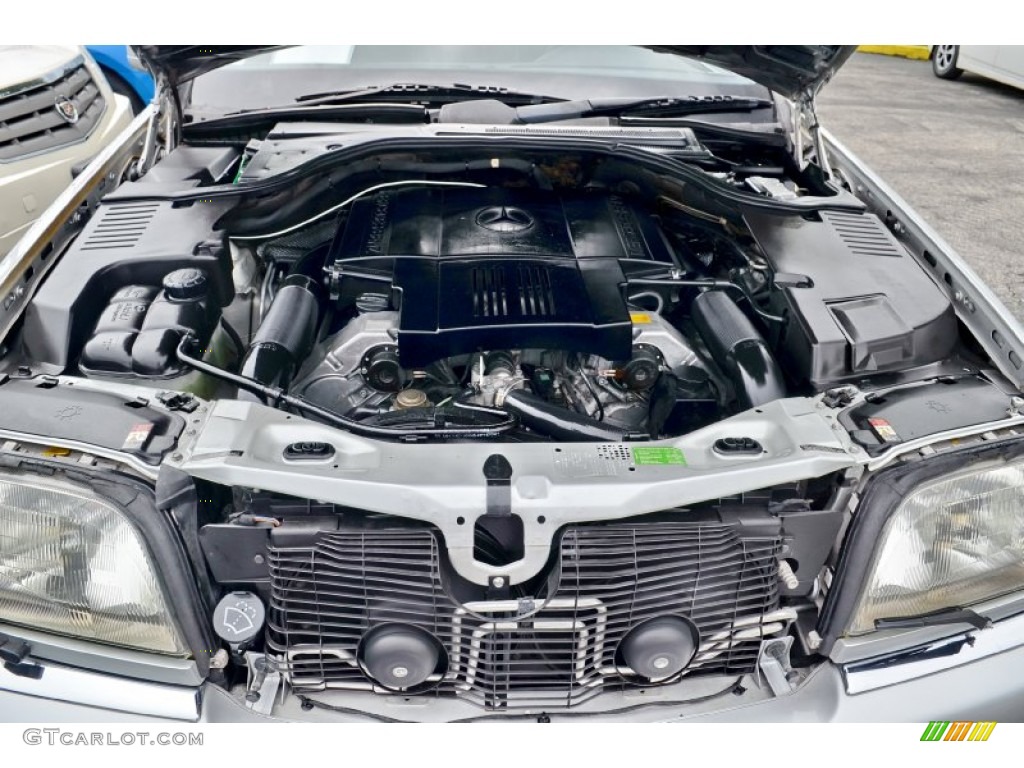 1998 Mercedes-Benz S 500 Sedan 5.0 Liter DOHC 32-Valve V8 Engine Photo #100377228