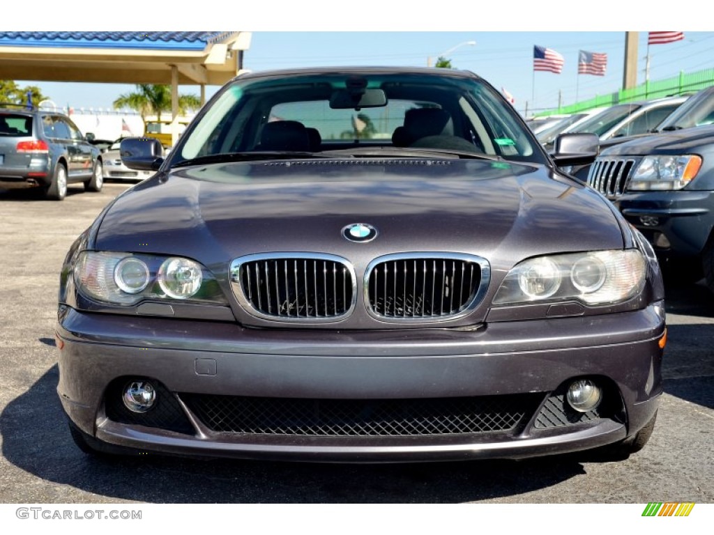 2006 3 Series 325i Coupe - Silver Grey Metallic / Black photo #2