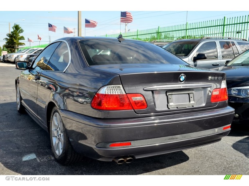 2006 3 Series 325i Coupe - Silver Grey Metallic / Black photo #21