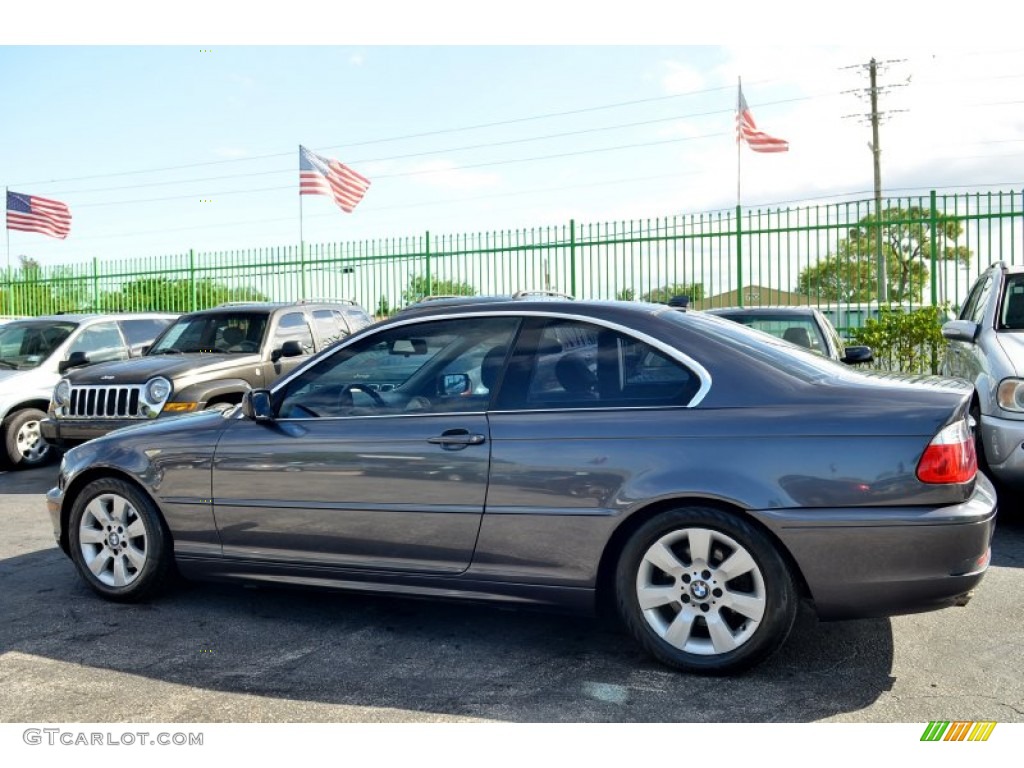 2006 3 Series 325i Coupe - Silver Grey Metallic / Black photo #24