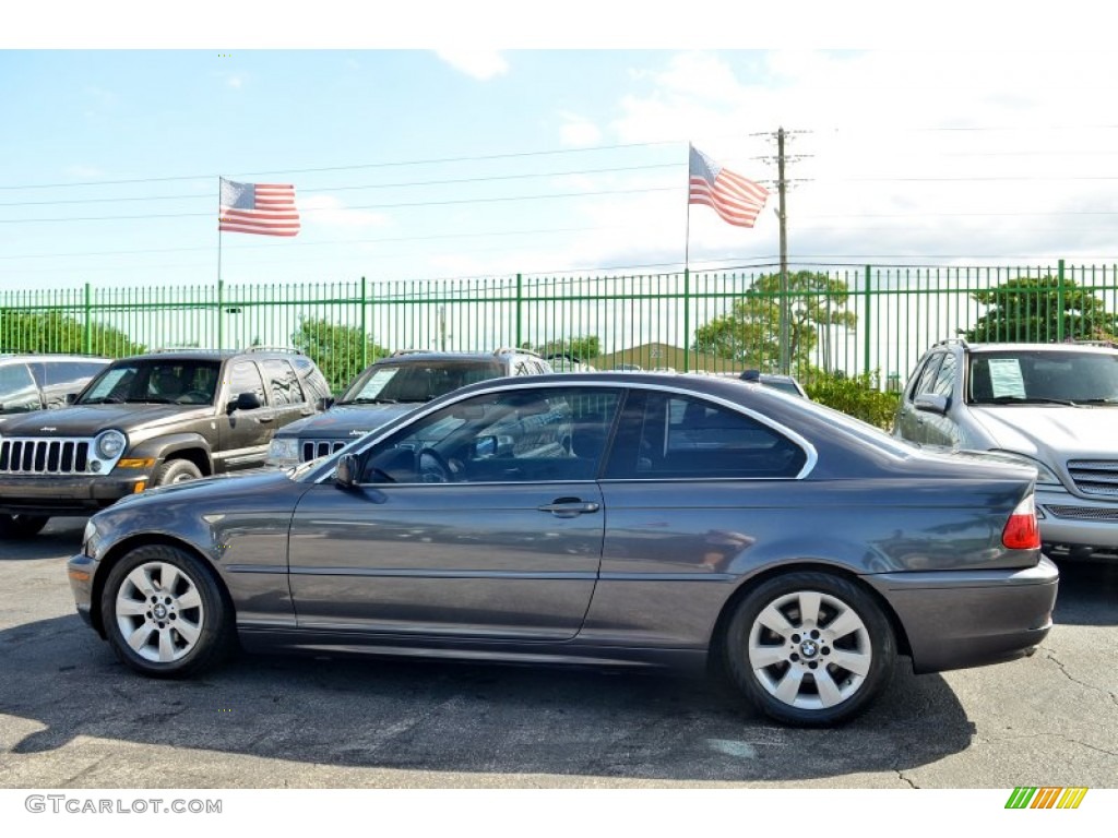 2006 3 Series 325i Coupe - Silver Grey Metallic / Black photo #25