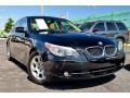 Black Sapphire Metallic - 5 Series 525i Sedan Photo No. 1