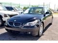 Black Sapphire Metallic - 5 Series 525i Sedan Photo No. 2