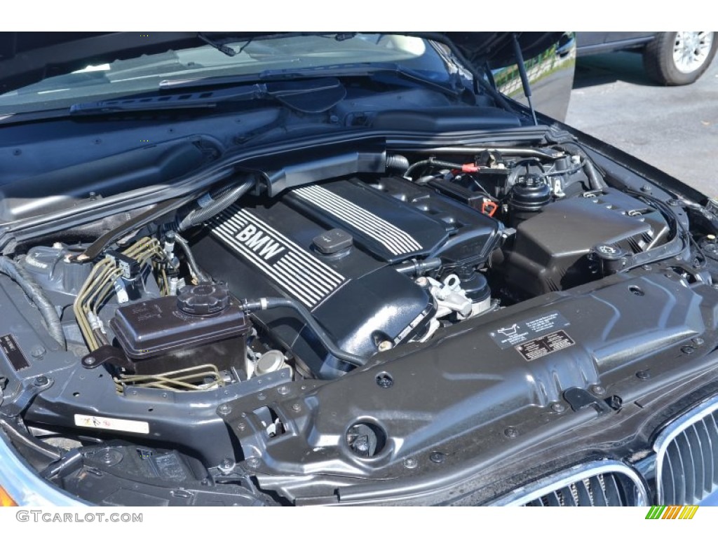 2004 BMW 5 Series 525i Sedan 2.5L DOHC 24V Inline 6 Cylinder Engine Photo #100379598
