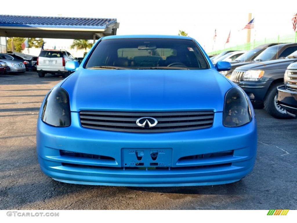 2003 G 35 Sedan - Twilight Blue Metallic / Graphite photo #27