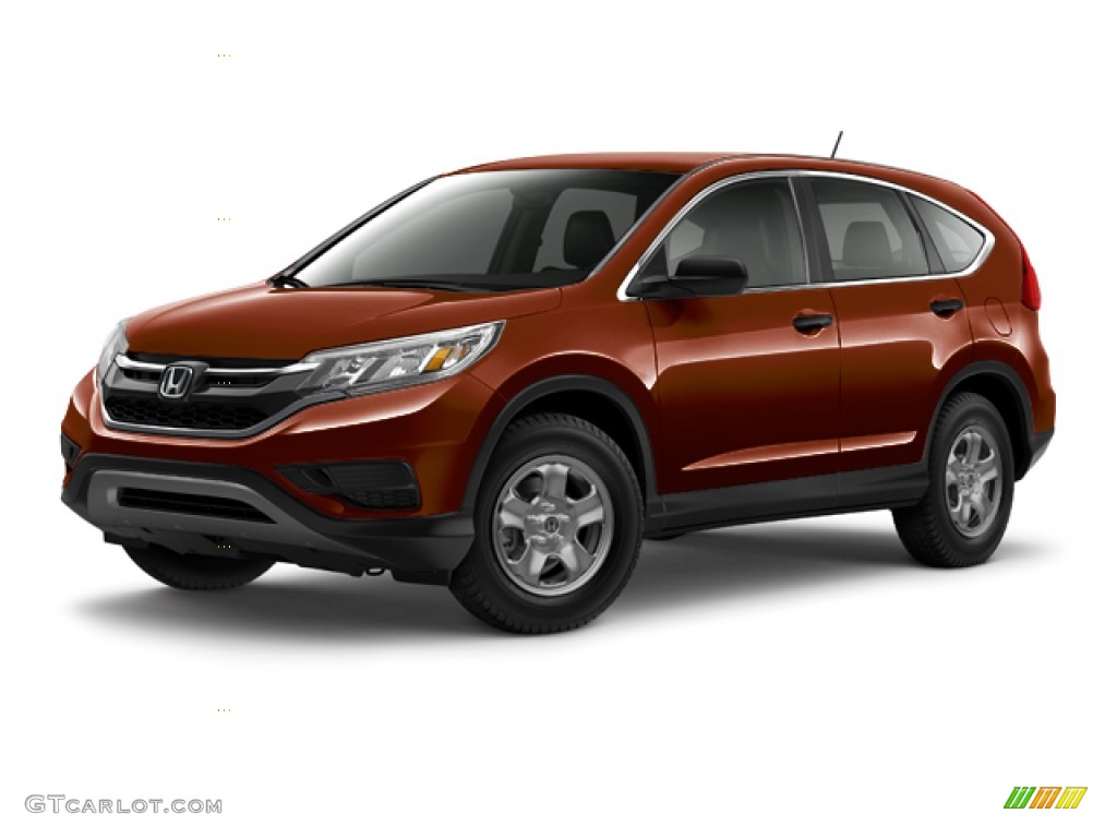 2015 CR-V LX - Copper Sunset Pearl / Black photo #19