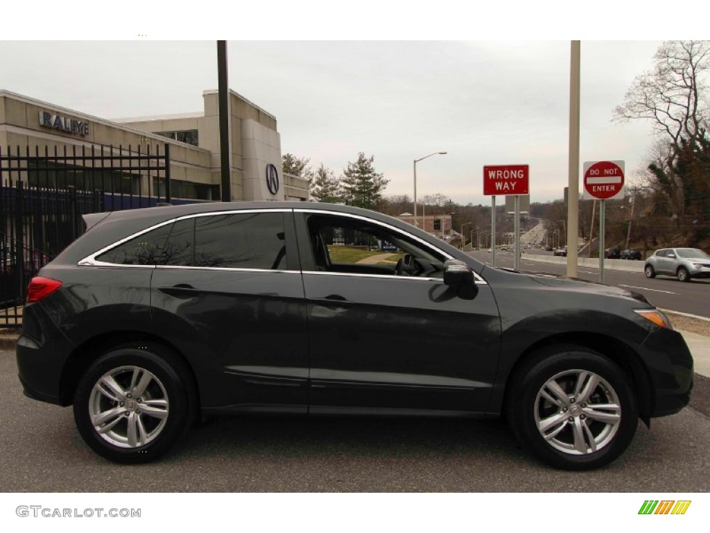 2013 RDX AWD - Graphite Luster Metallic / Parchment photo #3