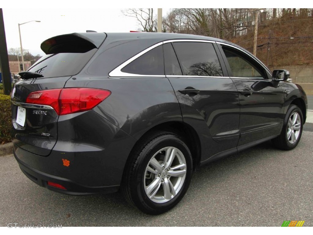 2013 RDX AWD - Graphite Luster Metallic / Parchment photo #4