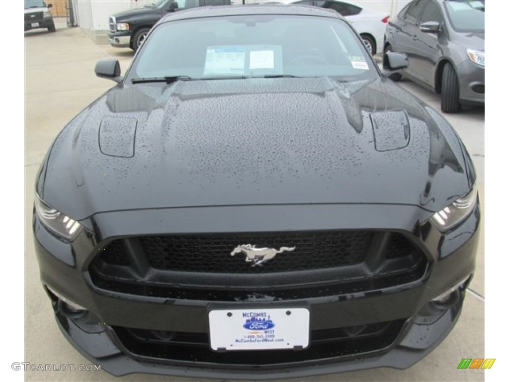 2015 Mustang GT Coupe - Black / Ebony photo #4