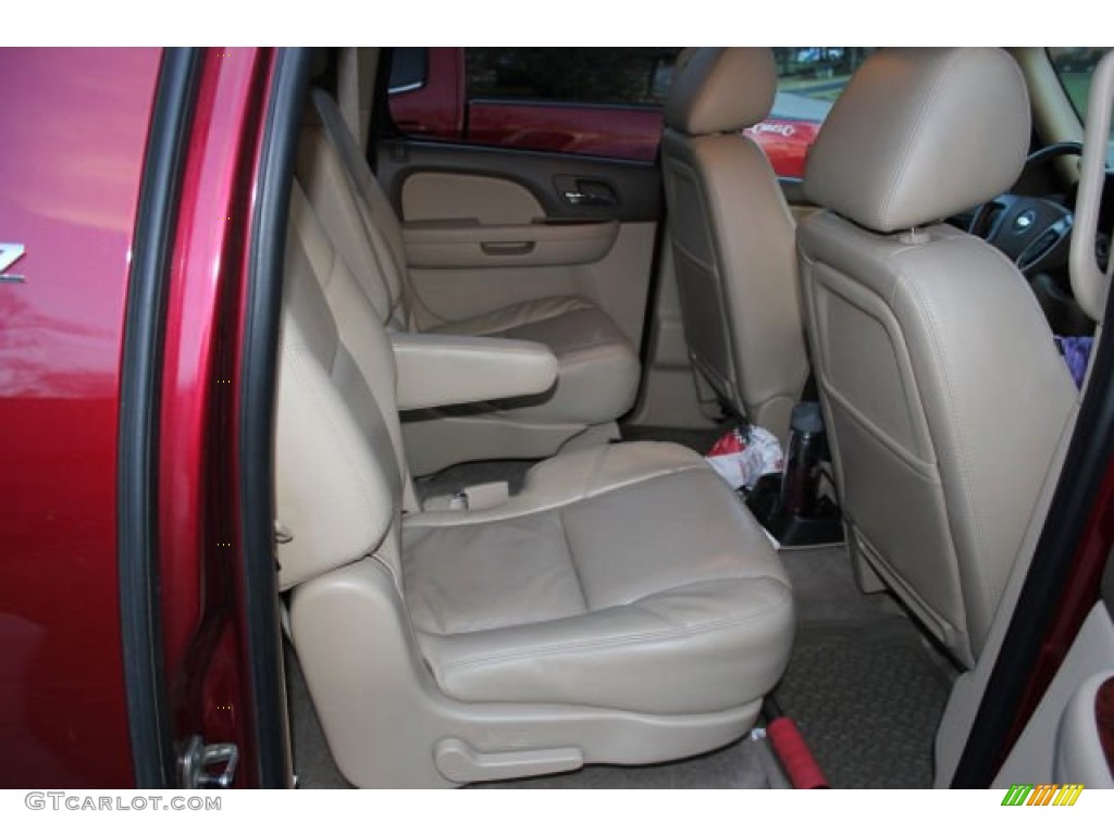 2010 Suburban LTZ 4x4 - Red Jewel Tintcoat / Light Cashmere/Dark Cashmere photo #14