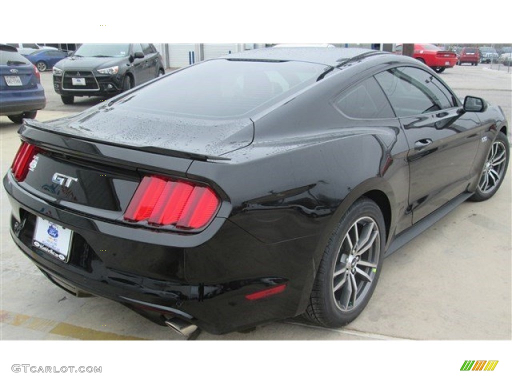 2015 Mustang GT Coupe - Black / Ebony photo #9