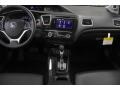Black 2015 Honda Civic EX-L Sedan Dashboard