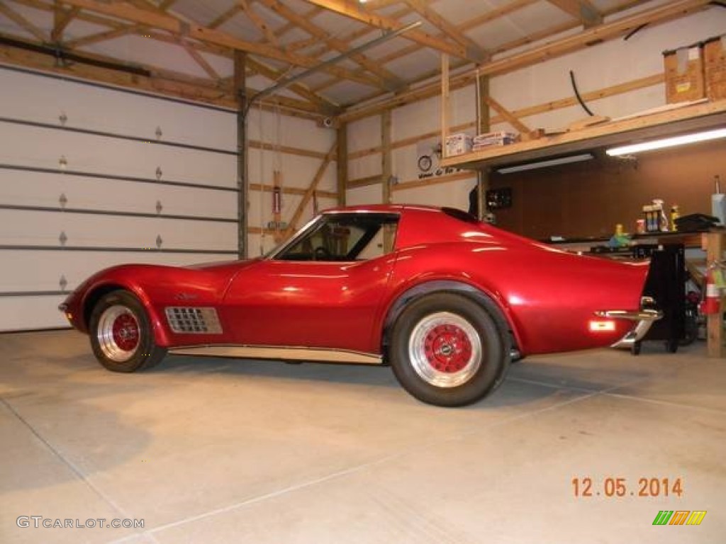 1972 Corvette Stingray Coupe - Red / Black photo #1