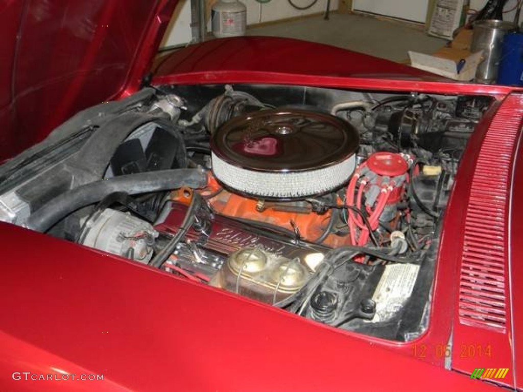 1972 Corvette Stingray Coupe - Red / Black photo #5