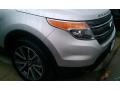 2015 Ingot Silver Ford Explorer XLT  photo #2