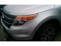 2015 Ingot Silver Ford Explorer XLT  photo #5