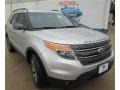 2015 Ingot Silver Ford Explorer XLT  photo #6