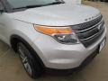 2015 Ingot Silver Ford Explorer XLT  photo #7
