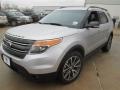 2015 Ingot Silver Ford Explorer XLT  photo #10