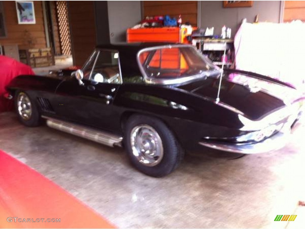 1967 Corvette 427 Convertible - Tuxedo Black / Saddle photo #13