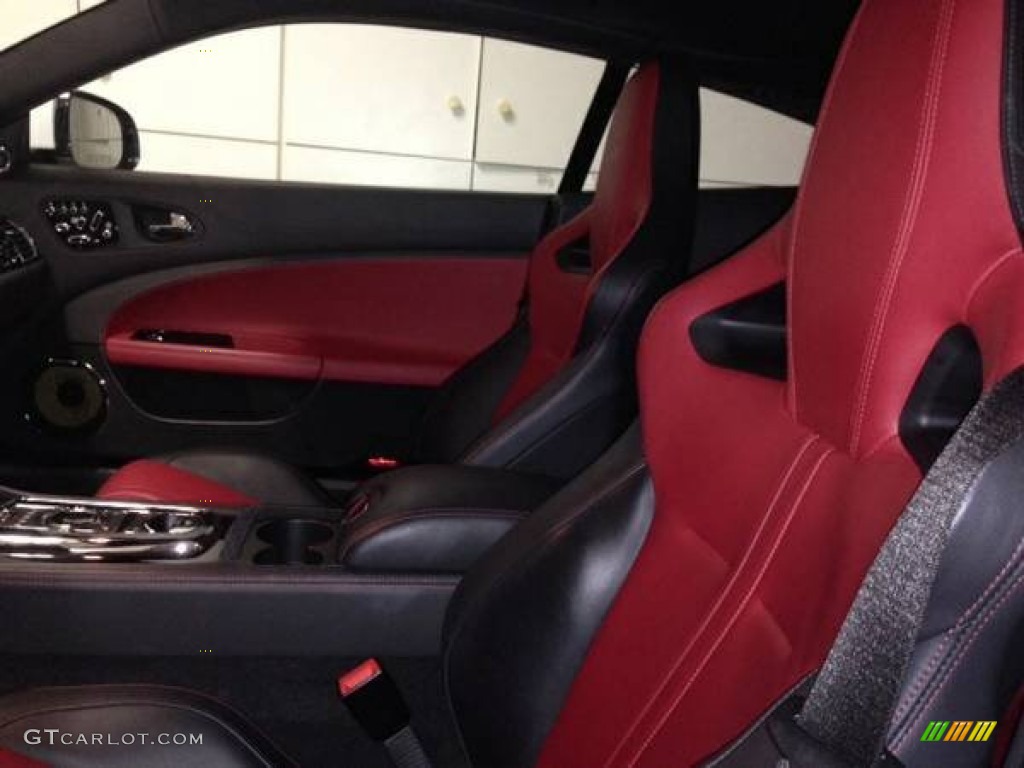 Red/Warm Charcoal Interior 2012 Jaguar XK XKR-S Coupe Photo #100384880