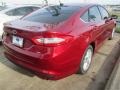 2015 Ruby Red Metallic Ford Fusion SE  photo #8