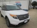 2015 Oxford White Ford Explorer XLT  photo #1