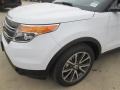 2015 Oxford White Ford Explorer XLT  photo #5