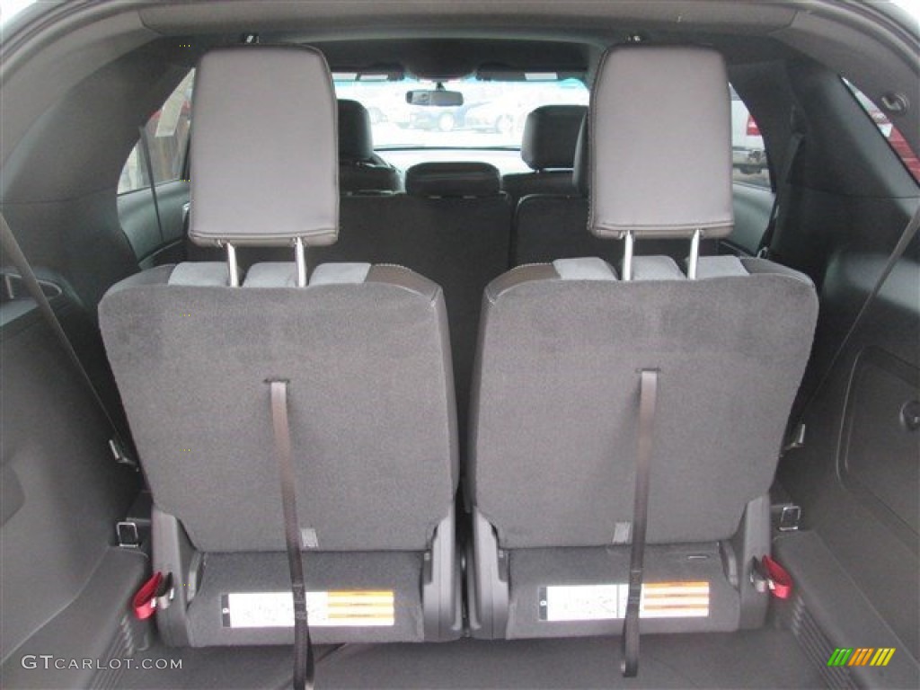 2015 Explorer XLT - Oxford White / Charcoal Black photo #10