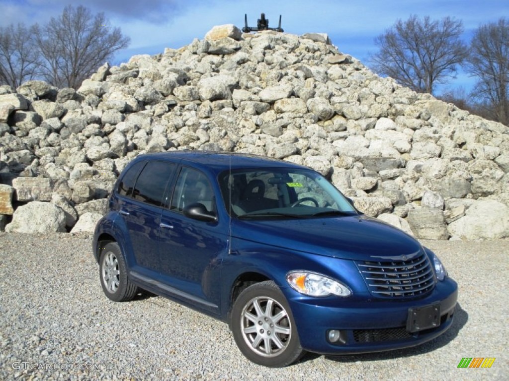 2010 PT Cruiser Classic - Deep Water Blue Pearl / Pastel Slate Gray photo #1