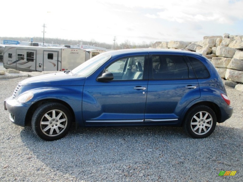 Deep Water Blue Pearl 2010 Chrysler PT Cruiser Classic Exterior Photo #100386269