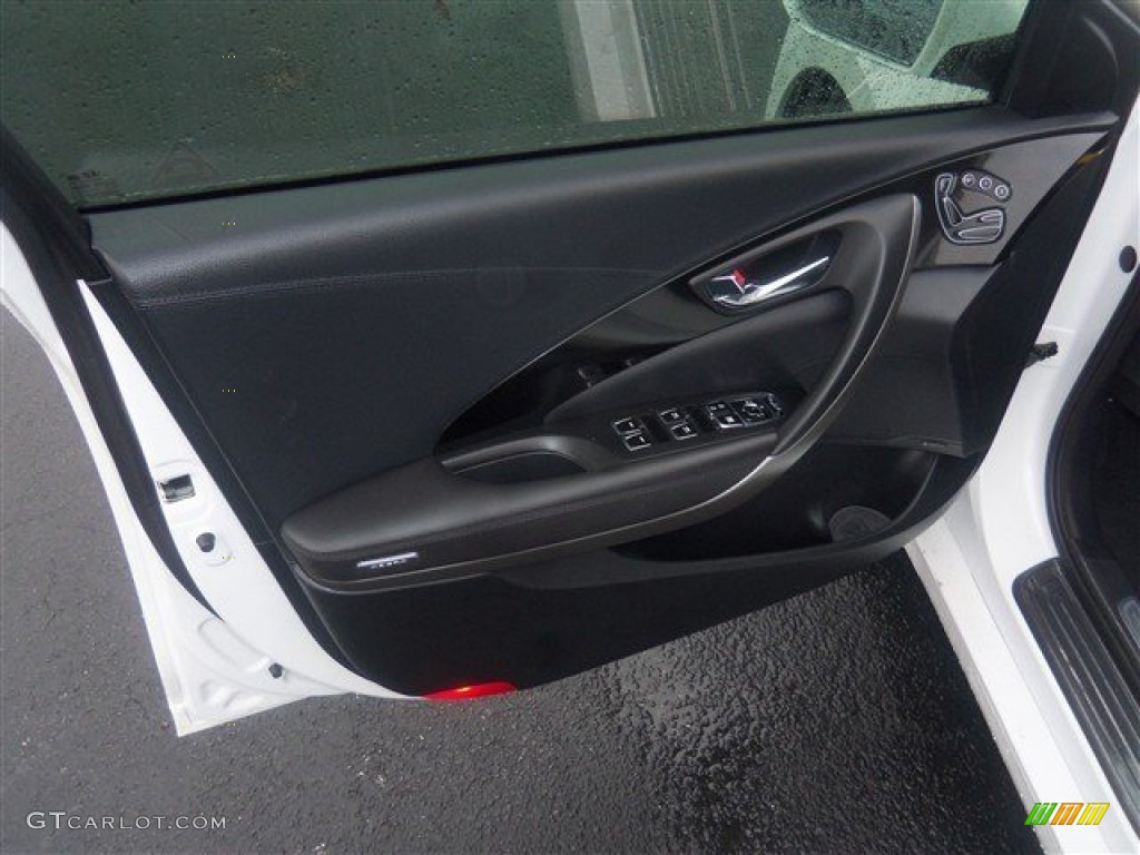2015 Hyundai Azera Limited Graphite Black Door Panel Photo #100386335