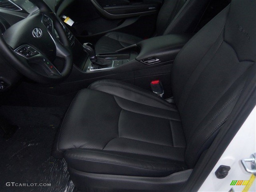 Graphite Black Interior 2015 Hyundai Azera Limited Photo #100386358