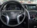 2015 Hyundai Azera Graphite Black Interior Steering Wheel Photo