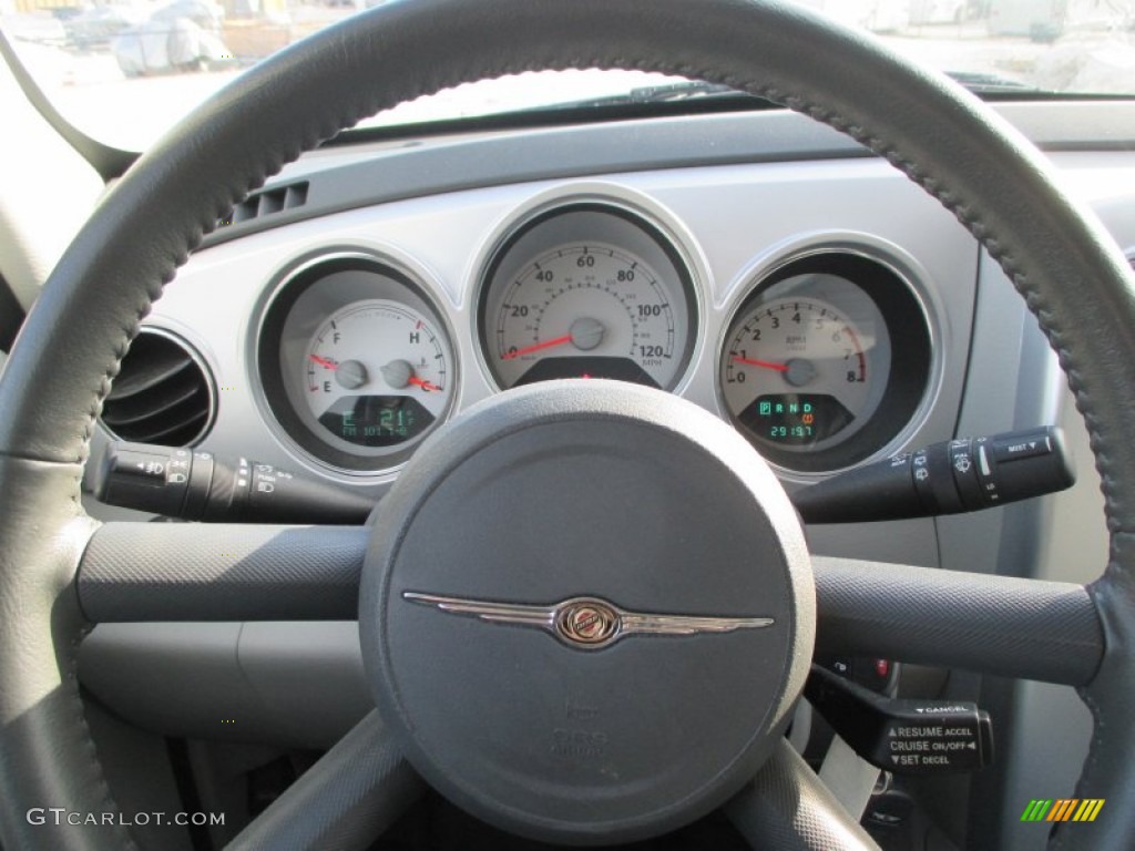 2010 PT Cruiser Classic - Deep Water Blue Pearl / Pastel Slate Gray photo #9