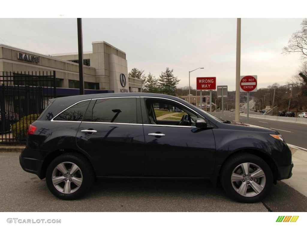2013 MDX SH-AWD Technology - Bali Blue Pearl / Graystone photo #3