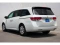 2015 White Diamond Pearl Honda Odyssey EX  photo #2